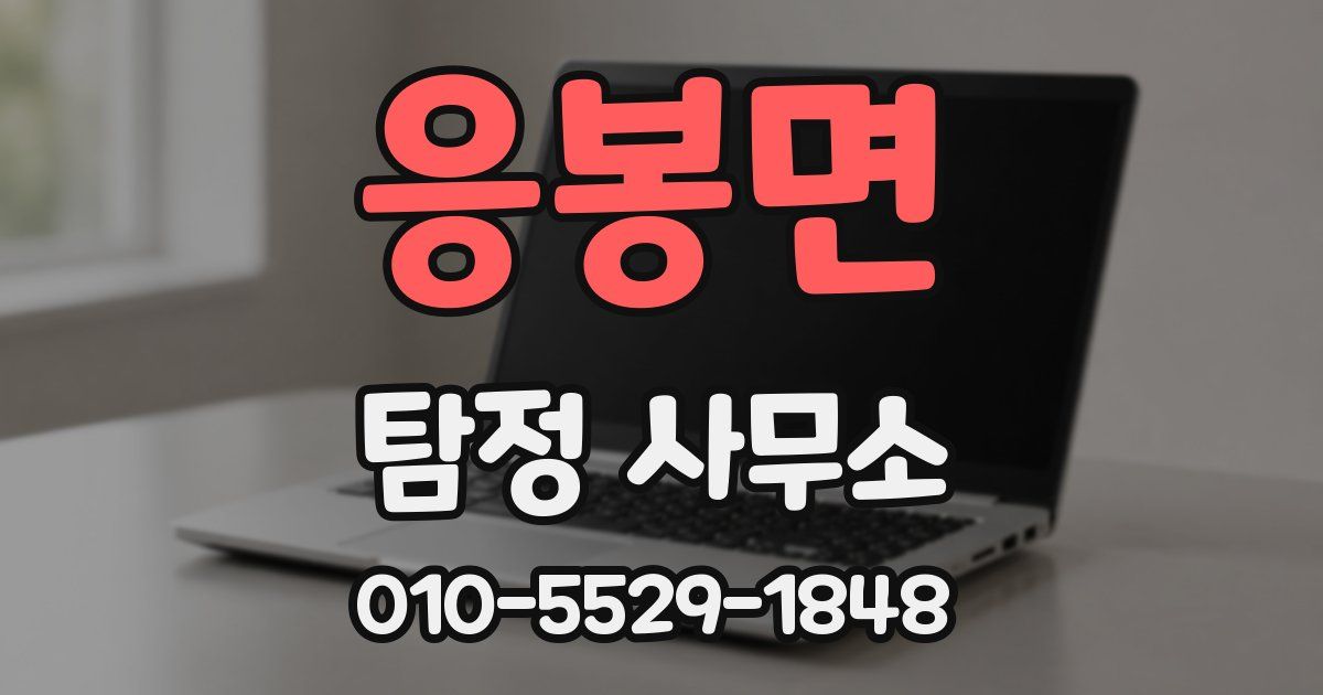 응봉면 탐정 사무소