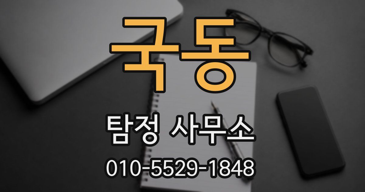 국동 탐정 사무소