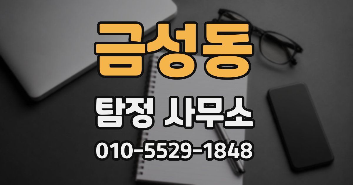 금성동 탐정 사무소