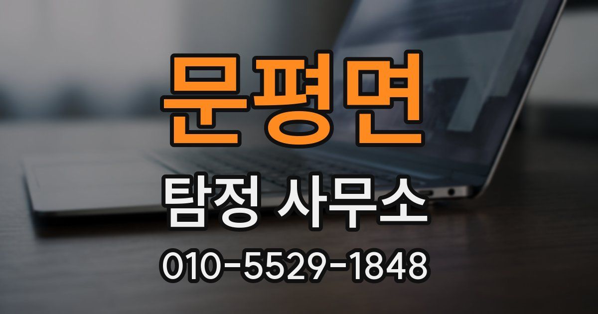 문평면 탐정 사무소