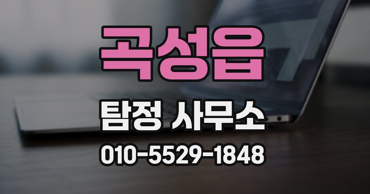 곡성읍 탐정 사무소