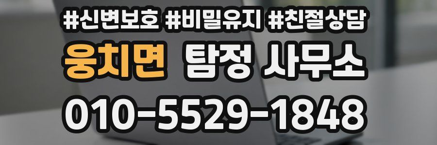 웅치면 탐정 사무소