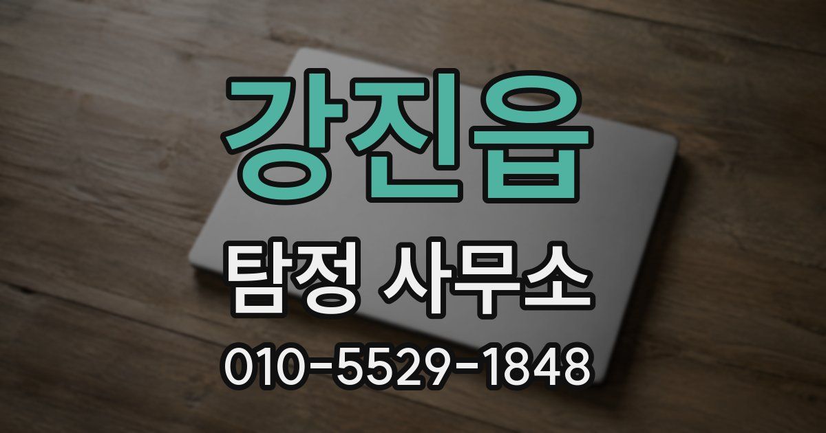 강진읍 탐정 사무소