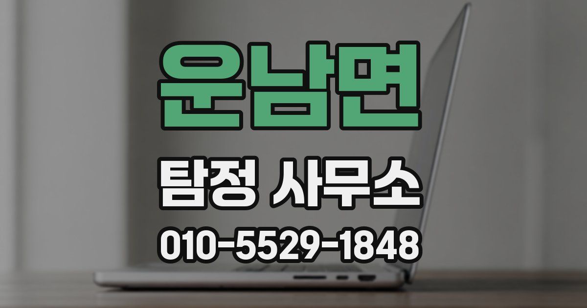 운남면 탐정 사무소