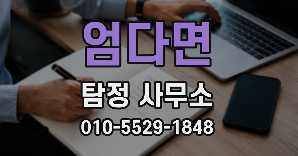 엄다면 탐정 사무소