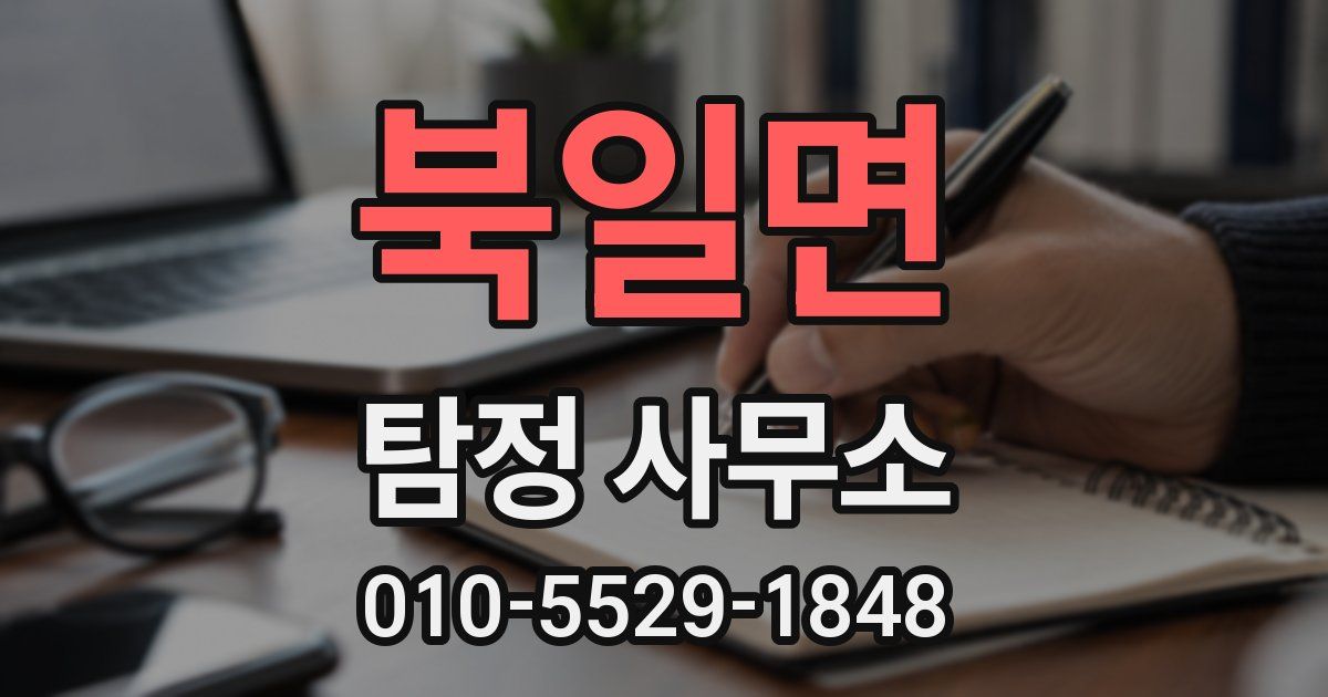 북일면 탐정 사무소
