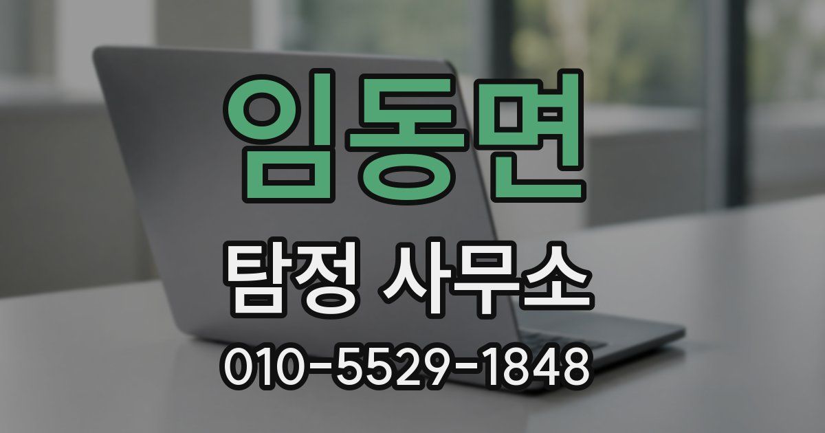 임동면 탐정 사무소
