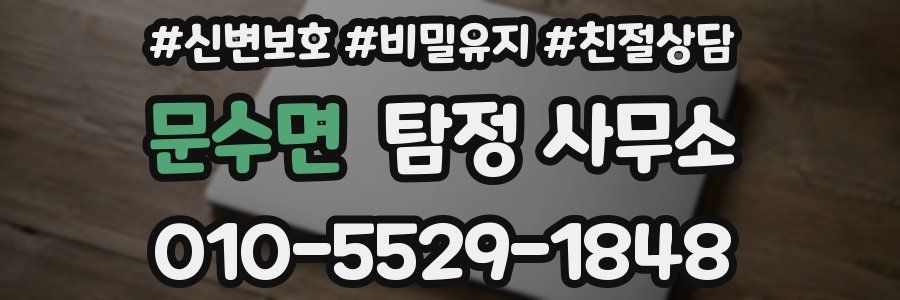 문수면 탐정 사무소