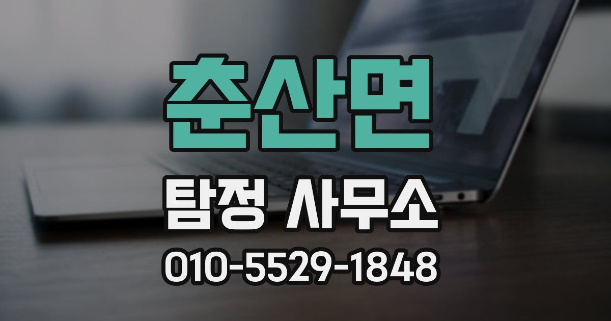 춘산면 탐정 사무소
