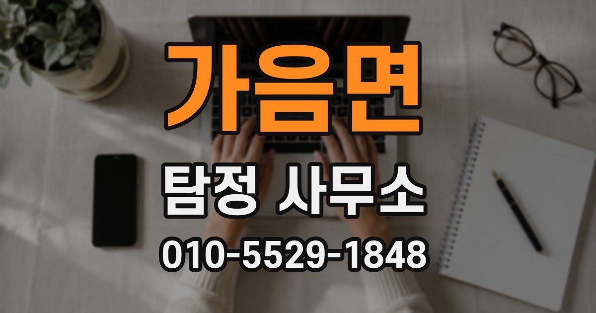 가음면 탐정 사무소