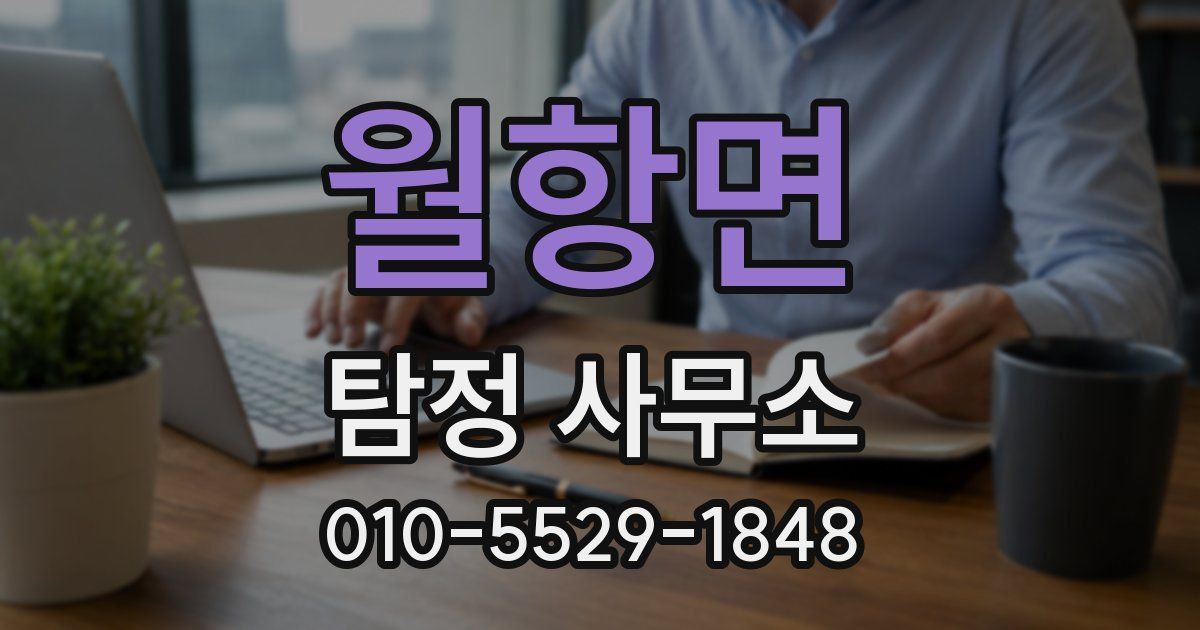 월항면 탐정 사무소