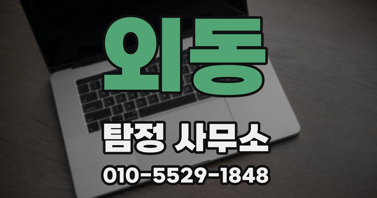 외동 탐정 사무소