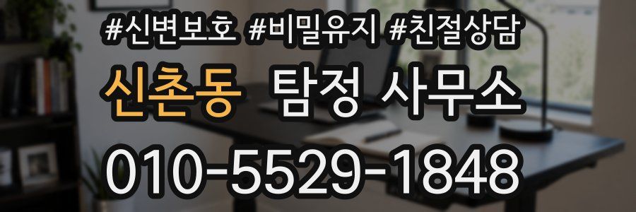신촌동 탐정 사무소