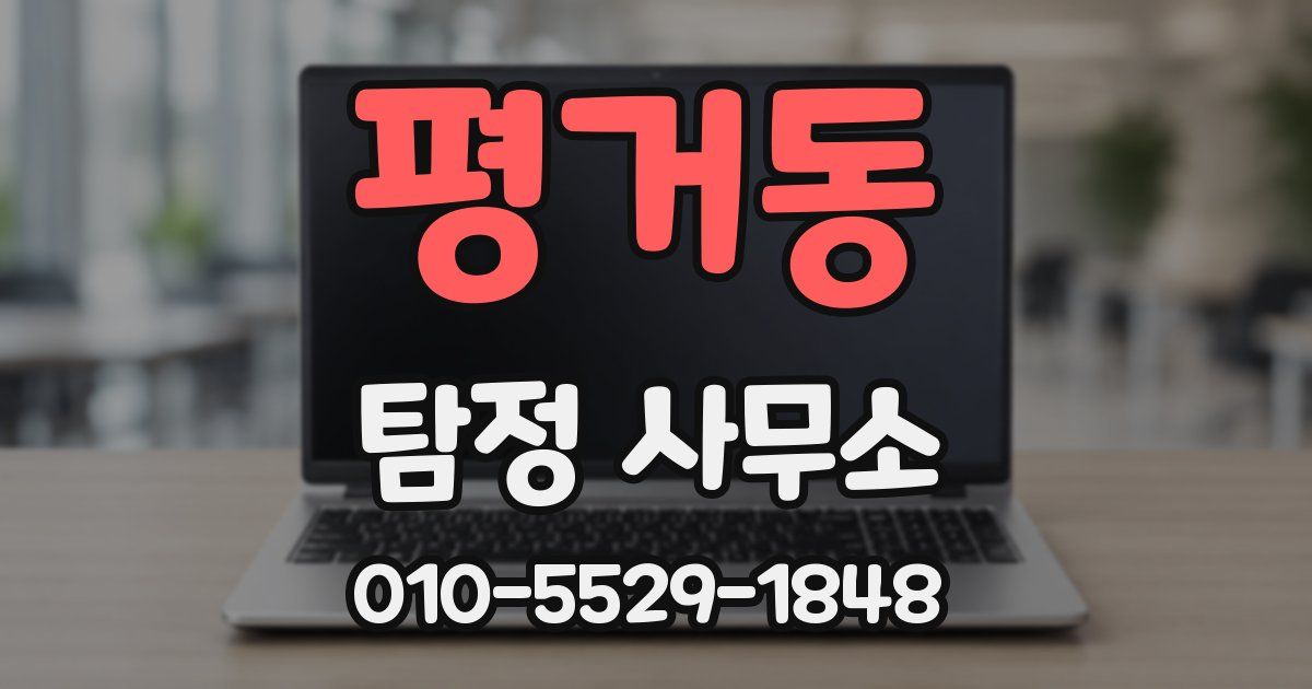 평거동 탐정 사무소