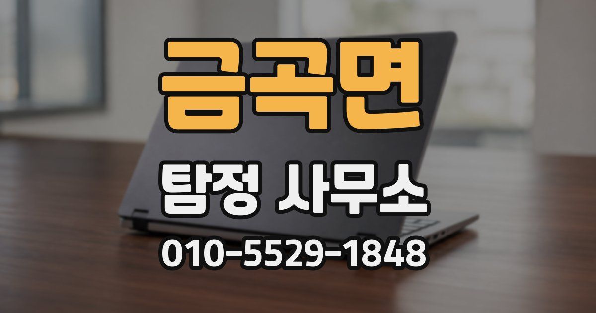 금곡면 탐정 사무소
