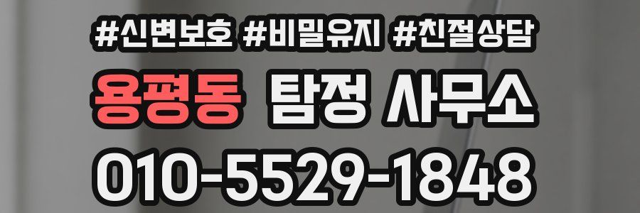 용평동 탐정 사무소