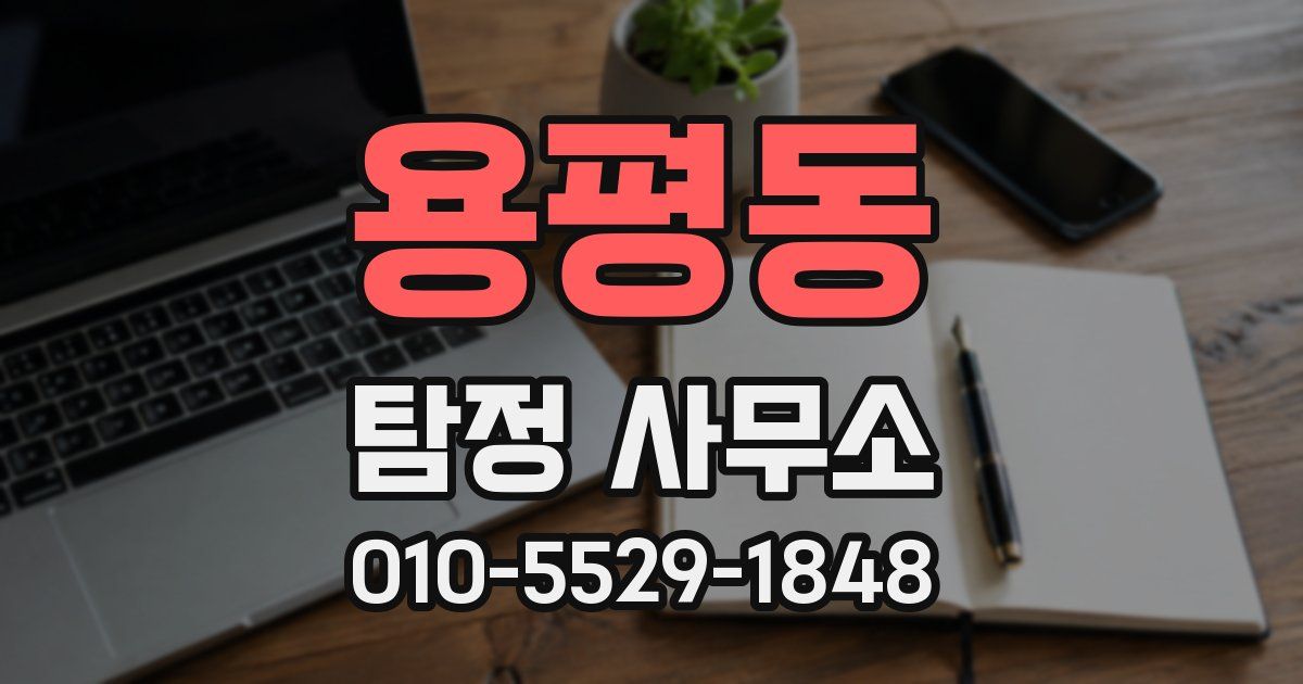 용평동 탐정 사무소