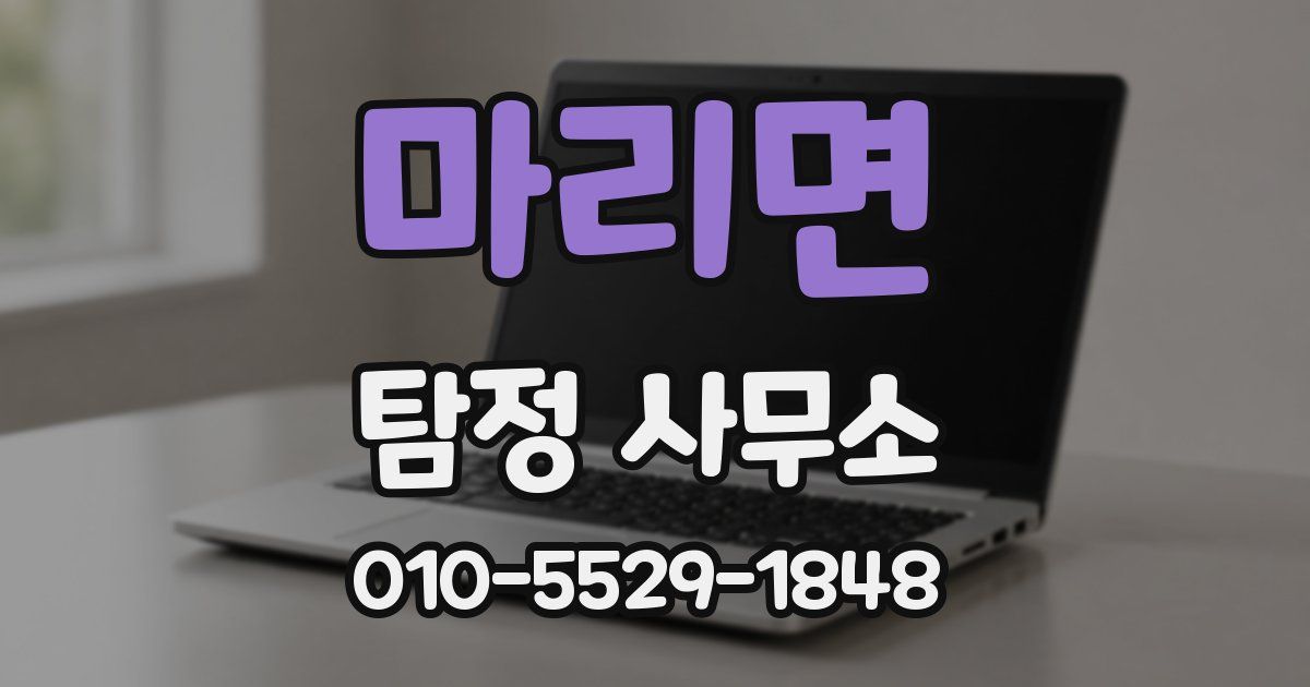 마리면 탐정 사무소