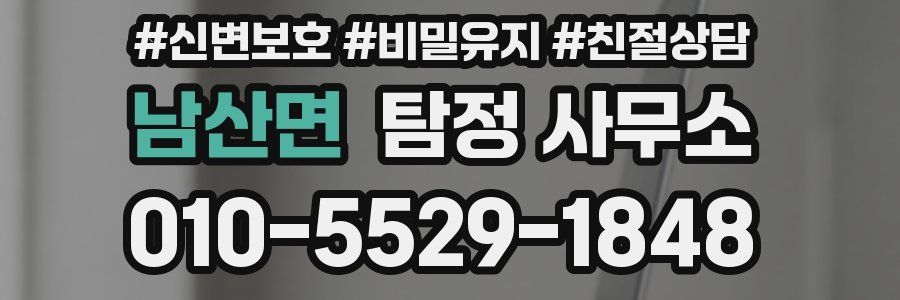 남산면 탐정 사무소