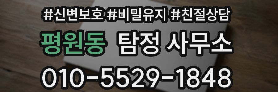 평원동 탐정 사무소