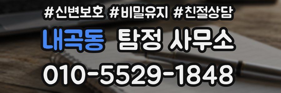 내곡동 탐정 사무소