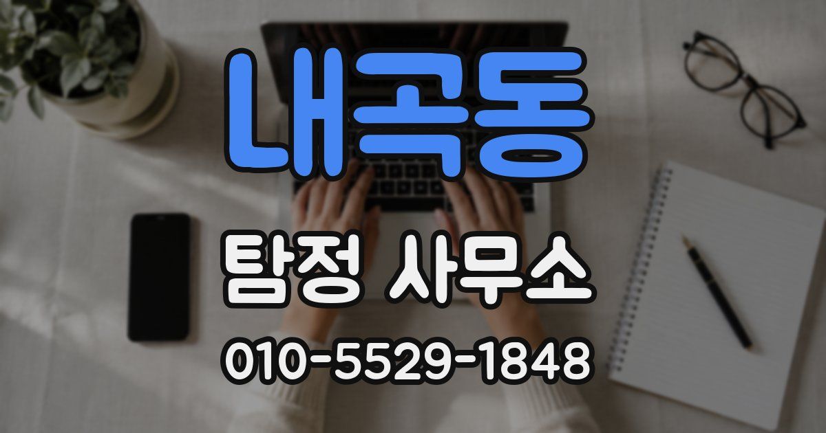 내곡동 탐정 사무소