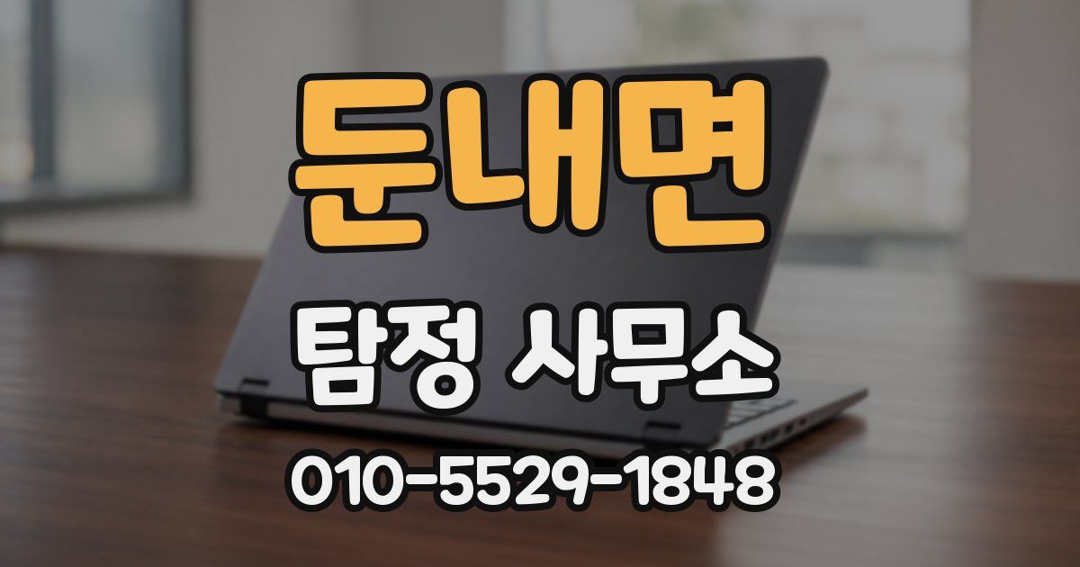 둔내면 탐정 사무소