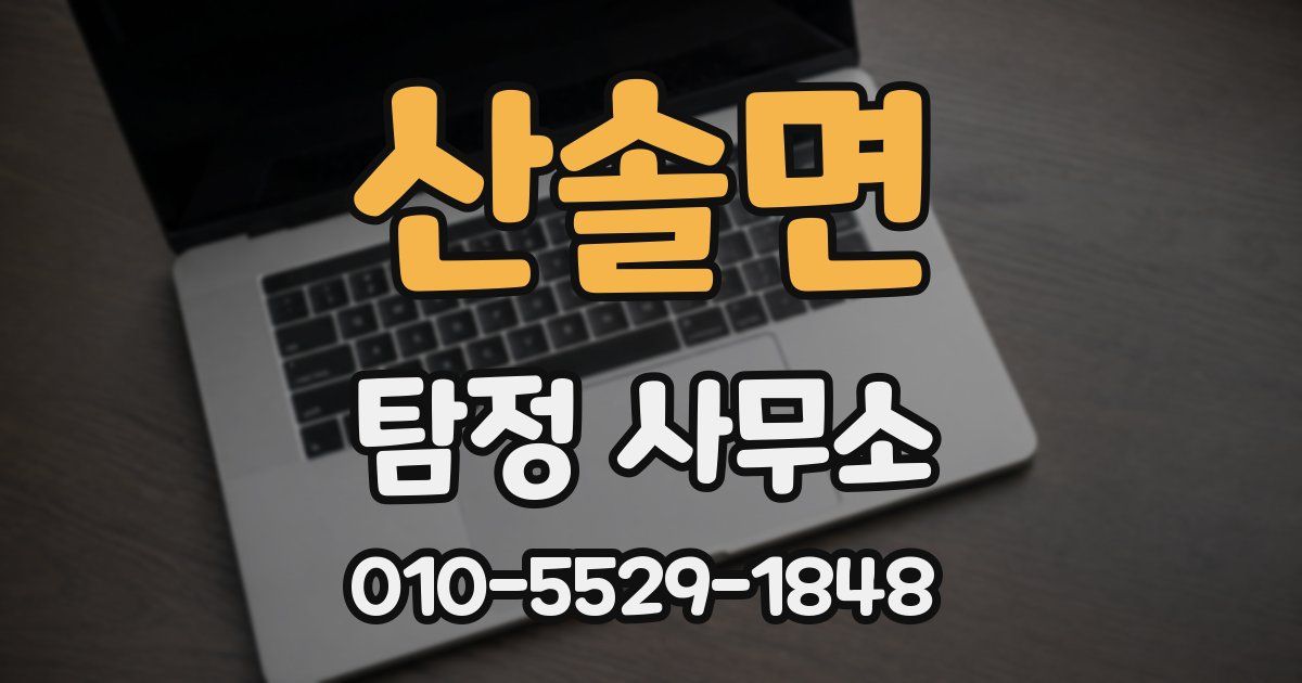 산솔면 탐정 사무소
