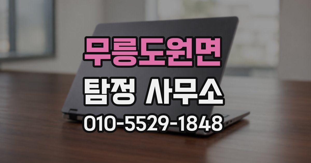 무릉도원면 탐정 사무소