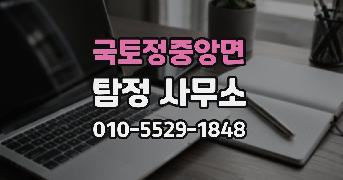 국토정중앙면 탐정 사무소