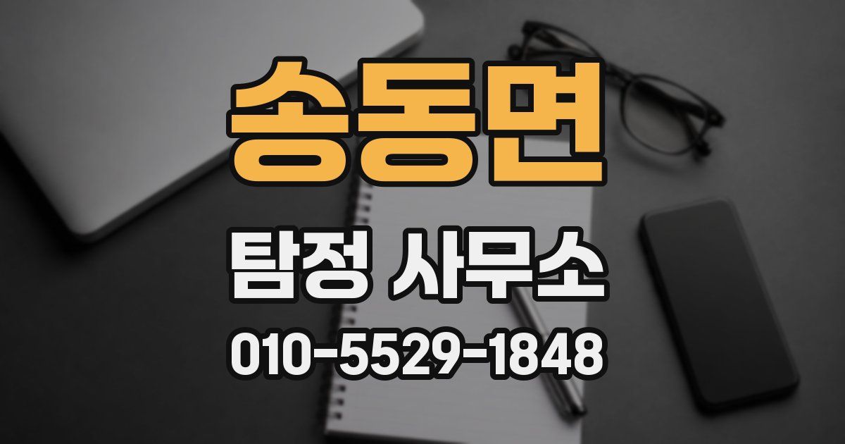 송동면 탐정 사무소