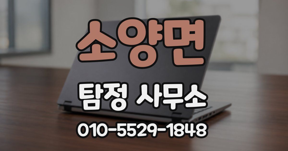 소양면 탐정 사무소