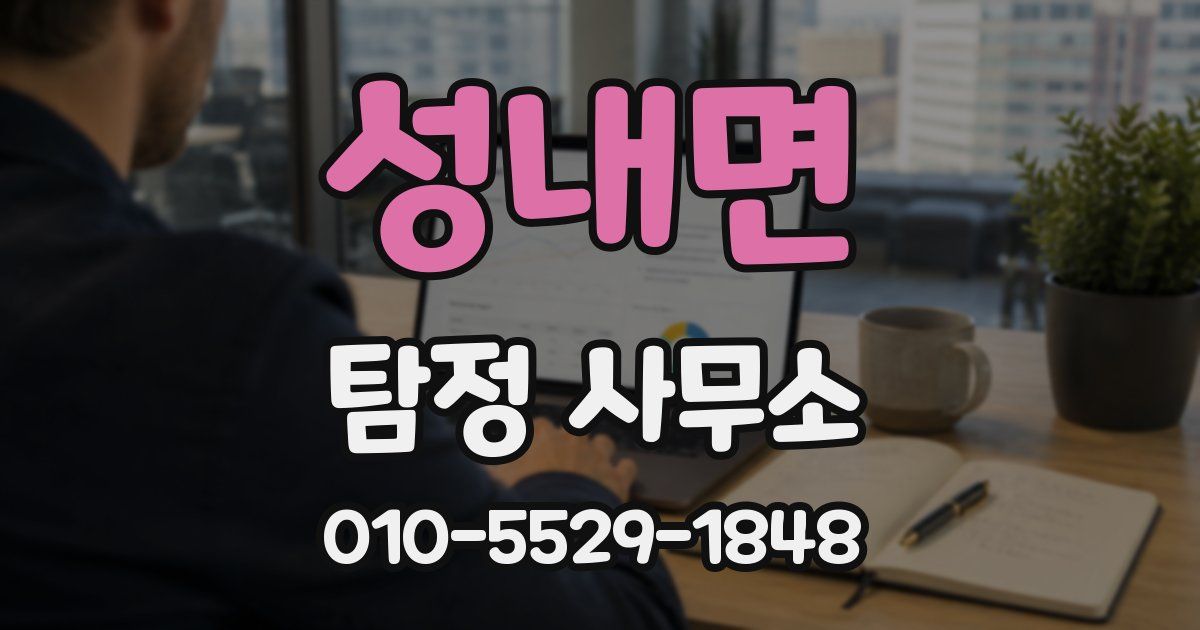 성내면 탐정 사무소