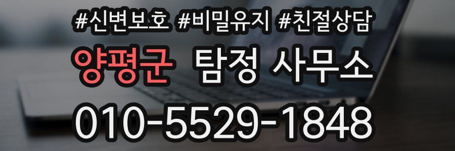 양평군 탐정 사무소