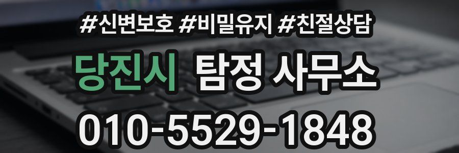 당진시 탐정 사무소