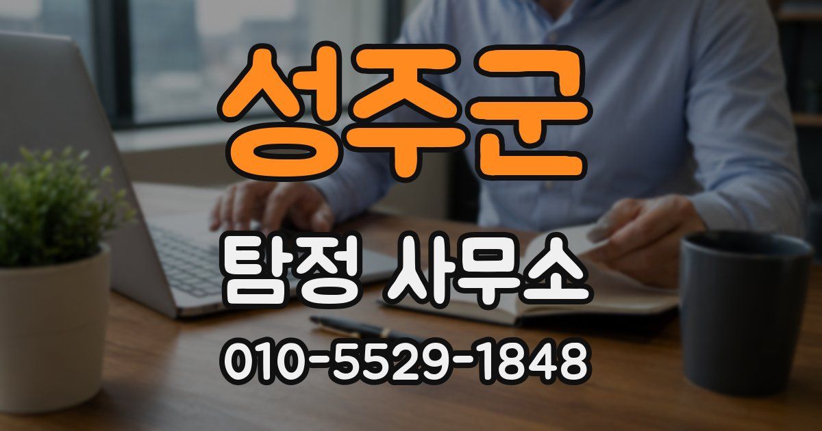 성주군 탐정 사무소