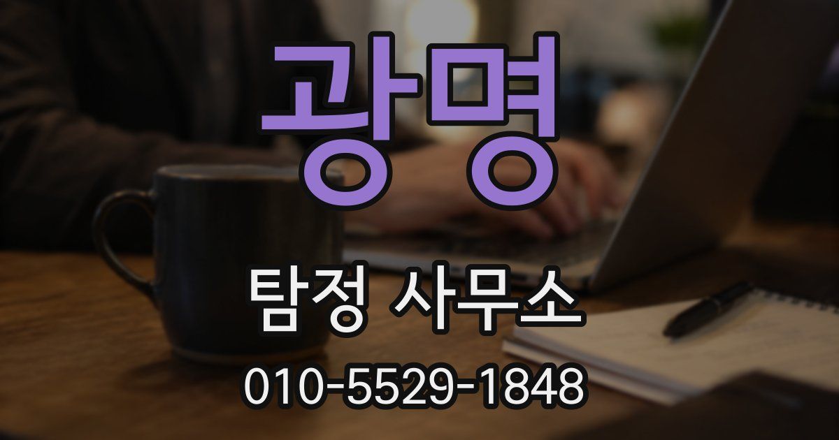 광명 탐정 사무소