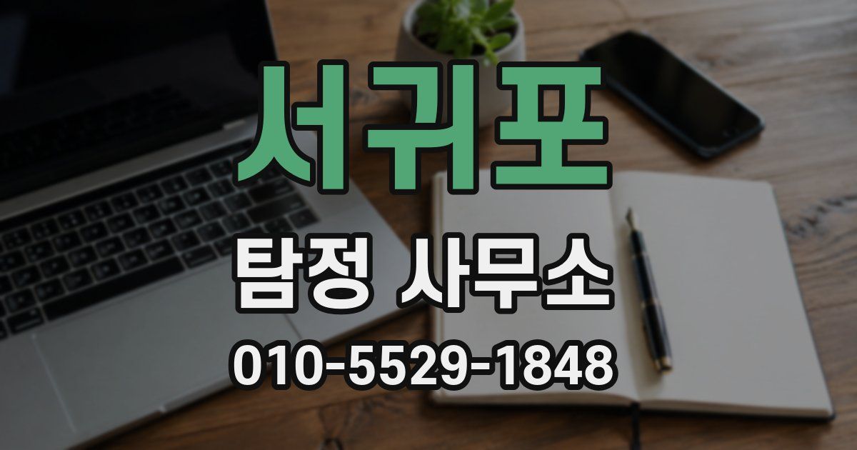 서귀포 탐정 사무소