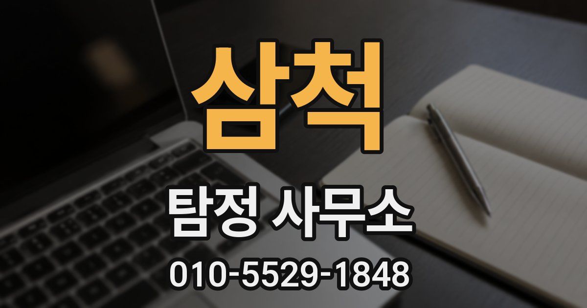 삼척 탐정 사무소