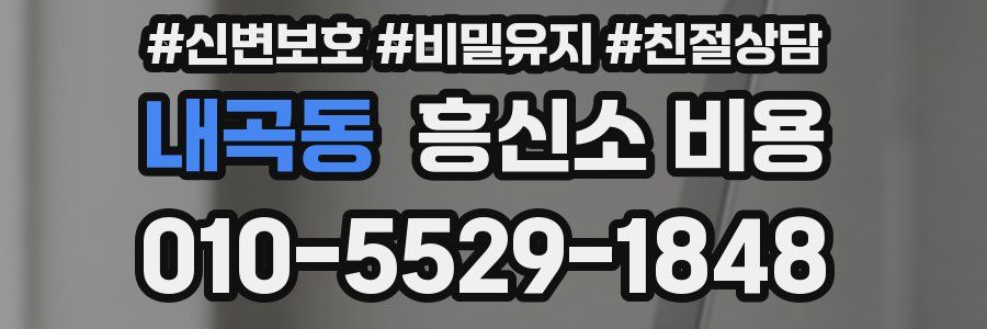 내곡동 흥신소 비용
