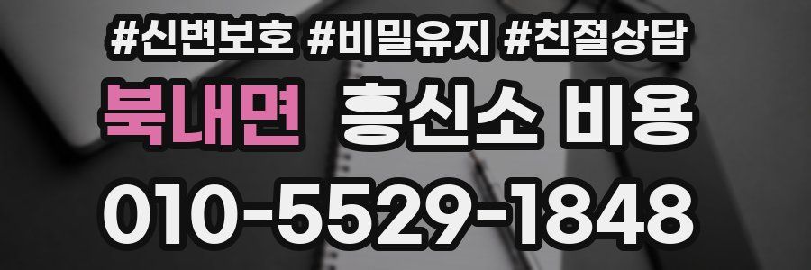 북내면 흥신소 비용