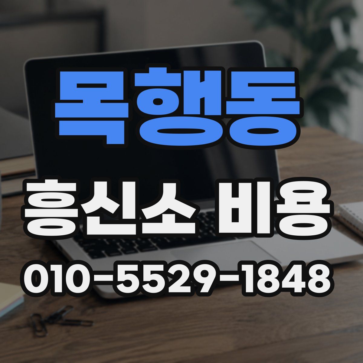 목행동 흥신소 비용