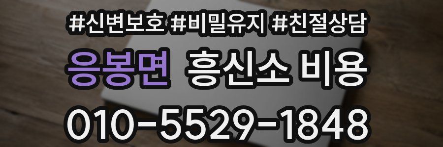 응봉면 흥신소 비용