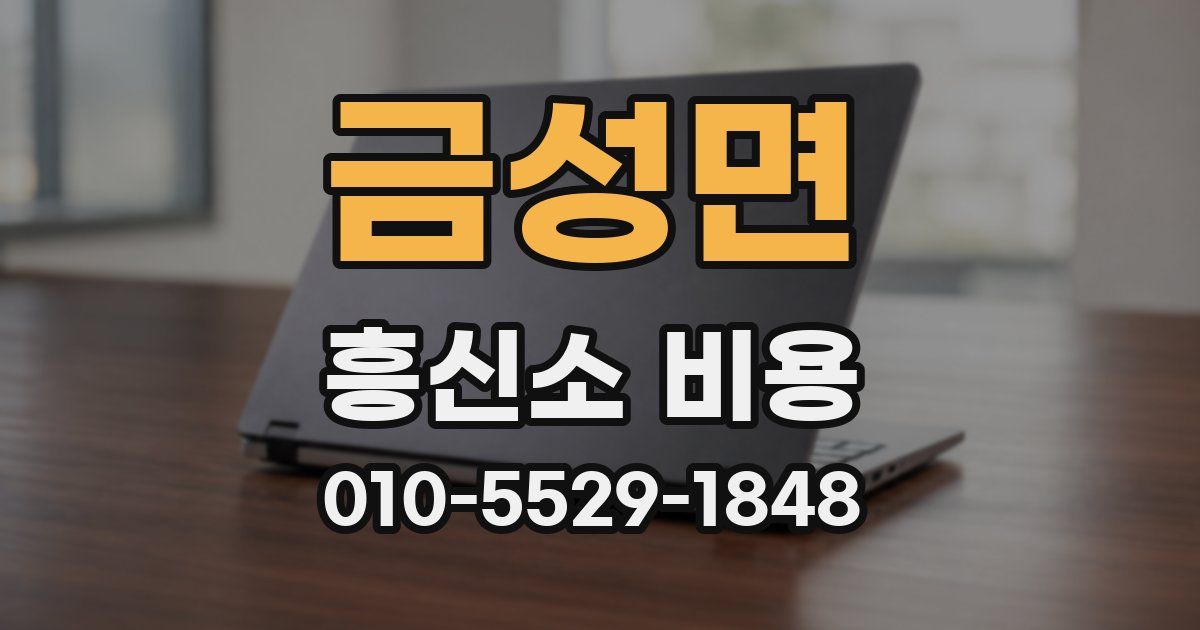 금성면 흥신소 비용