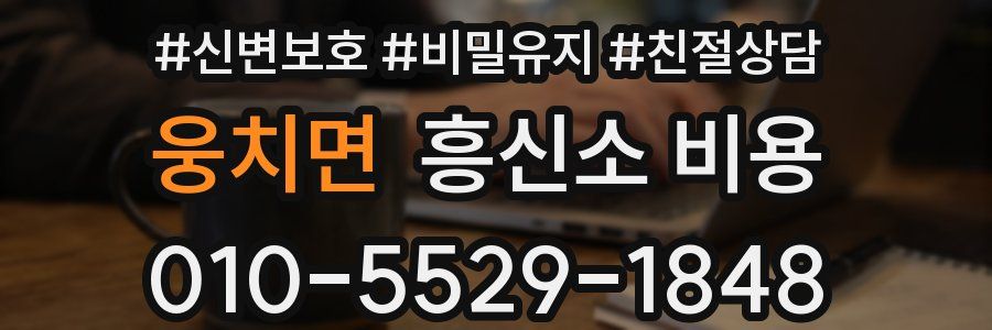 웅치면 흥신소 비용