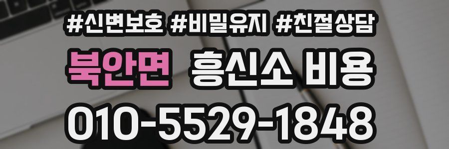 북안면 흥신소 비용