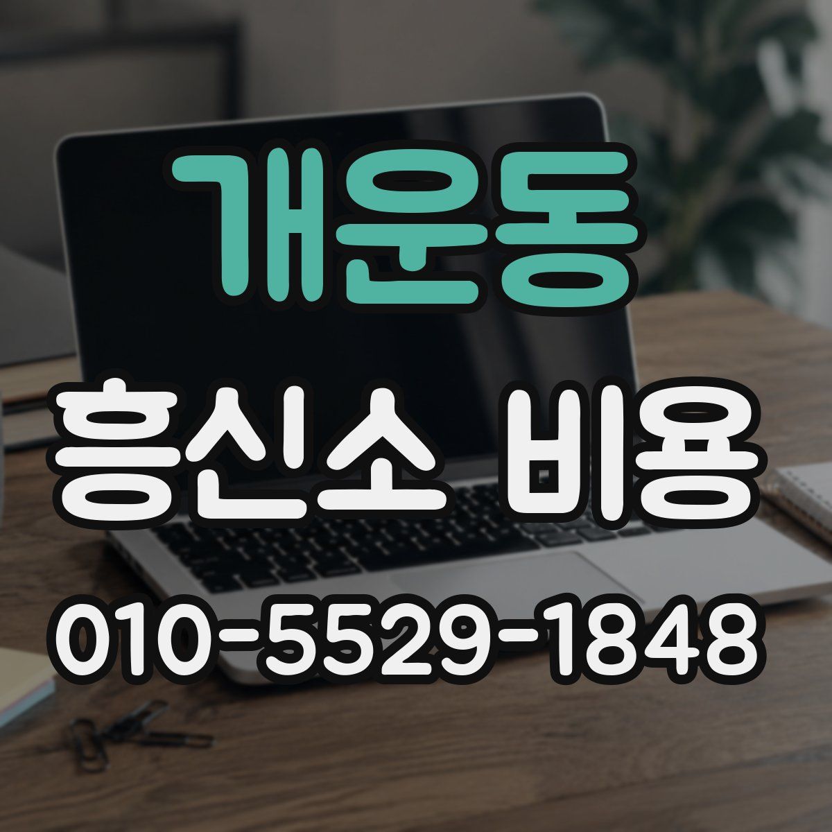 개운동 흥신소 비용
