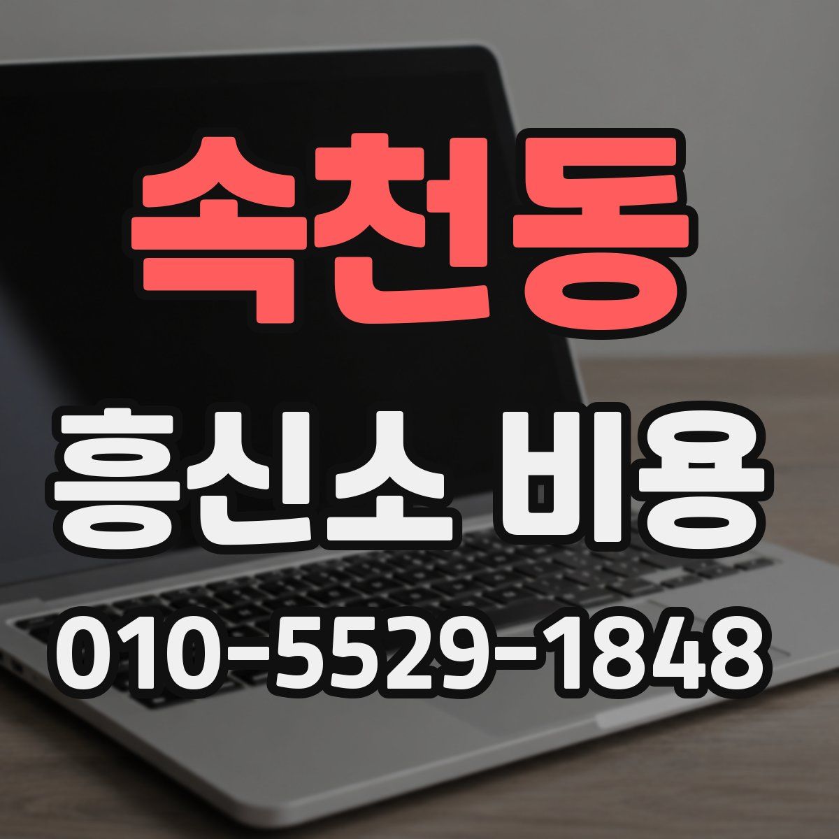 속천동 흥신소 비용