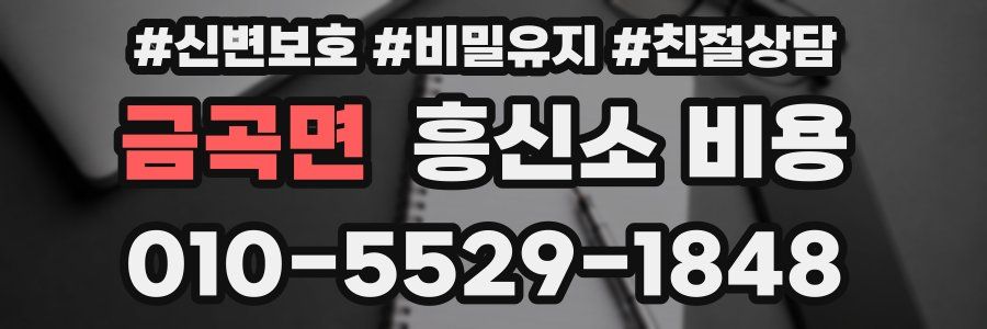 금곡면 흥신소 비용