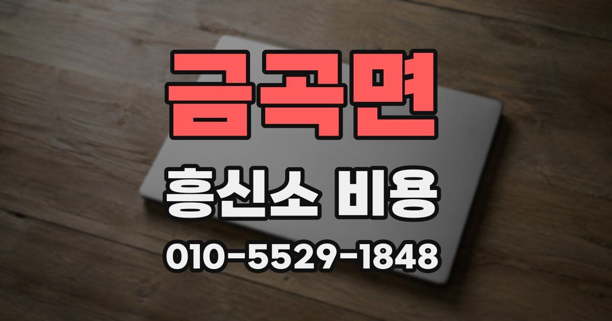 금곡면 흥신소 비용